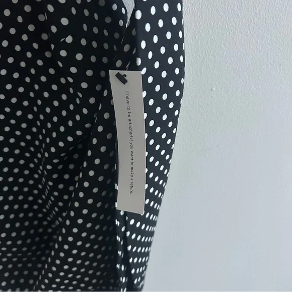 SOLD—NWT Reformation Avielle Dress in Polka Dot - Picture 5 of 8
